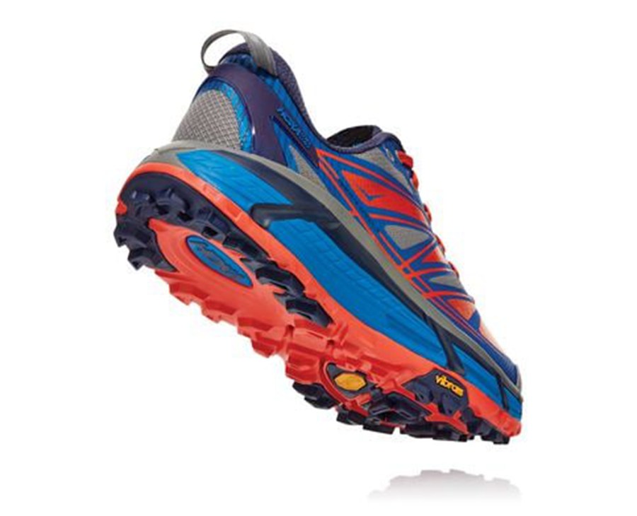 Hoka One One Trailove Tenisky Panske Modre - Mafate Speed 2 - 48725-MKGS